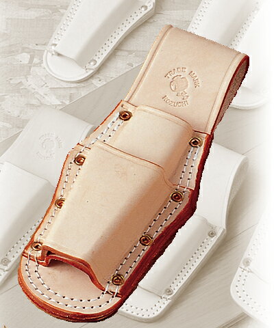 コヅチ　ペンチ2段差し（二重縫・銅リベット）　SP-03　型押