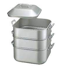 キングアルマイトジャンボ蒸器大（茶碗60個）