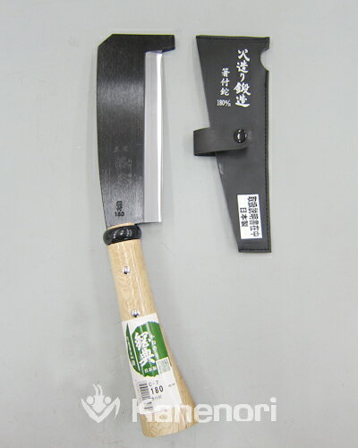 樂天商城 - 【送料無料】180mm箸付ナタ鋼付　完全包装　　