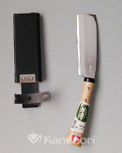 乐天商城 - 【送料無料】165mm左利き用サヤナタ　　 鞘ナシ　柄入　
