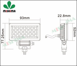 ledワークライト 12v led作業灯 作業灯 led 24v 作業灯 led 防水CREE製6.6w作業灯 LEDワークライト6.6W33連12v 24v兼用 EMC対策 1年保証 代引可 翌日届く可 コンパクト・軽量通販格安セール情報 楽天 通販