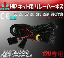 リレーハーネスH1H3H7H8H11HB3HB4シングルリレーハーネスHID用電源安定性強化リレーハーネス不点灯防止シングルHIDバルブ用二灯式リレー5