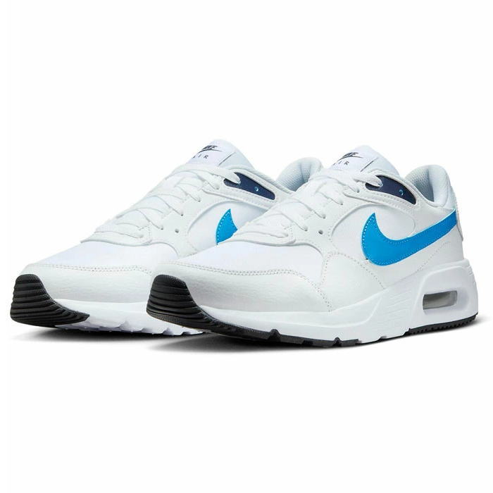 大きいサイズ ナイキ メンズ エアマックス SC NIKE AIR MAX SC CW4555-113 スニーカー ランニング 軽量 運動靴 男性 おしゃれ トレーニングシューズ かっこいい ジム 運動会 健康 ホワイト ブルー サックス 白 青 29cm 30cm 31cm 32cm【あす楽対応_北陸】