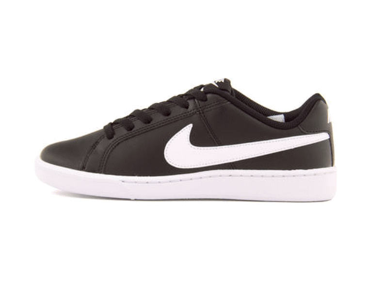 ローカット ナイキ スニーカー レディース NIKE ウィメンズ コートロイヤル 844896 002 ブラック 黒 かわいい おしゃれ 女性 運動靴 クラシック カジュアル 軽量モデル クリスマス プレゼント 23cm 23.5cm 24cm 24.5cm 25cm