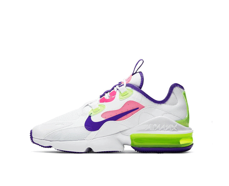 ナイキ レディース エア マックス インフィニティ 2 CZ0436-100 AIR MAX INFINITY 2 スニーカー ランニング 軽量 運動靴 女性 おしゃれ かわいい トレーニングシューズ かわいい 健康 ホワイト イエロー マルチ カラフル ピンク 白 黒 22.5cm 23cm 23.5cm 24cm 24.5cm