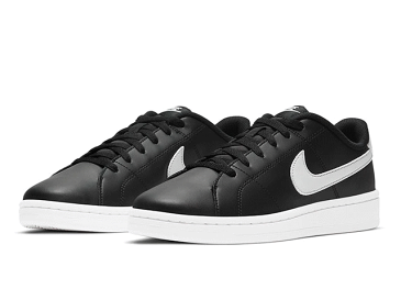 ナイキ スニーカー メンズ レディース NIKE ウィメンズ コートロイヤル2 NN DH3159 001 ブラック ローカット 大きいサイズ 運動靴 定番 クラシック カジュアル 黒 白 通学 かっこいい 軽量モデル 23cm 23.5cm 24cm 24.5cm