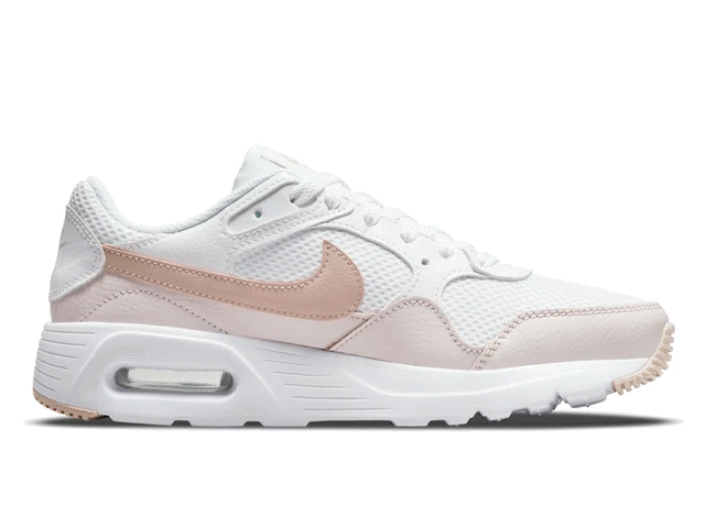 ナイキ レディース ウィメンズ エアマックス SC NIKE WMNS AIR MAX SC CW4554-105 スニーカー ランニング 軽量 運動靴 女性 おしゃれ トレーニングシューズ かわいい 健康 ホワイト ピンク 白 黒 23cm 23.5cm 24cm 24.5cm【あす楽対応_北陸】