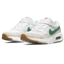 ナイキ エアマックス SC 軽量 ランニングシューズ ジュニア キッズ CZ5356-104 NIKE AIR MAX SC PSV ローカット 運動靴 厚底 マラソン スニーカー かっこいい 速い グリーン ホワイト 白 黒 男…