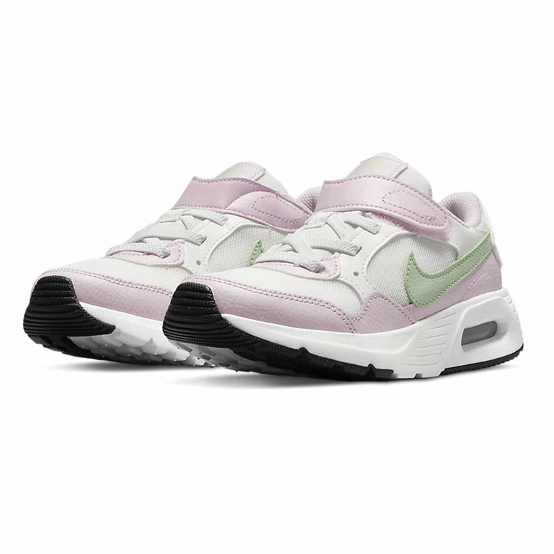 ナイキ エアマックス SC 軽量 ランニングシューズ ジュニア キッズ CZ5356-110 NIKE AIR MAX SC PSV ローカット 運動靴 厚底 マラソン スニーカー かっこいい 速い ピンク ホワイト 白 黒 女の子 運動会 黄色 黒 普段履き 運動 通学 17cm 18cm 19cm 20cm 21cm 21.5cm 22cm