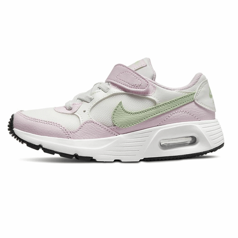 ナイキ エアマックス SC 軽量 ランニングシューズ ジュニア キッズ CZ5356-110 NIKE AIR MAX SC PSV ローカット 運動靴 厚底 マラソン スニーカー かっこいい 速い ピンク ホワイト 白 黒 女の子 運動会 黄色 黒 普段履き 運動 通学 17cm 18cm 19cm 20cm 21cm 21.5cm 22cm