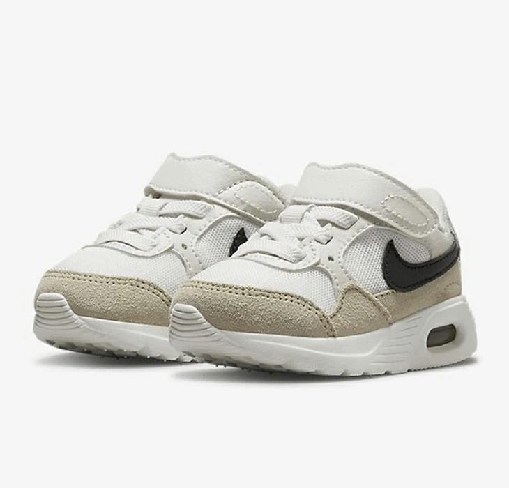 ナイキ エアマックス SC 軽量 ランニングシューズ ベビー キッズ CZ5361-010 NIKE AIR MAX SC TDV ローカット 運動靴 厚底 マラソン スニーカー かっこいい 速い ブラック ホワイト レッド 白 黒 男の子 女の子 運動会 普段履き 運動 通学 14cm 15cm 16cm