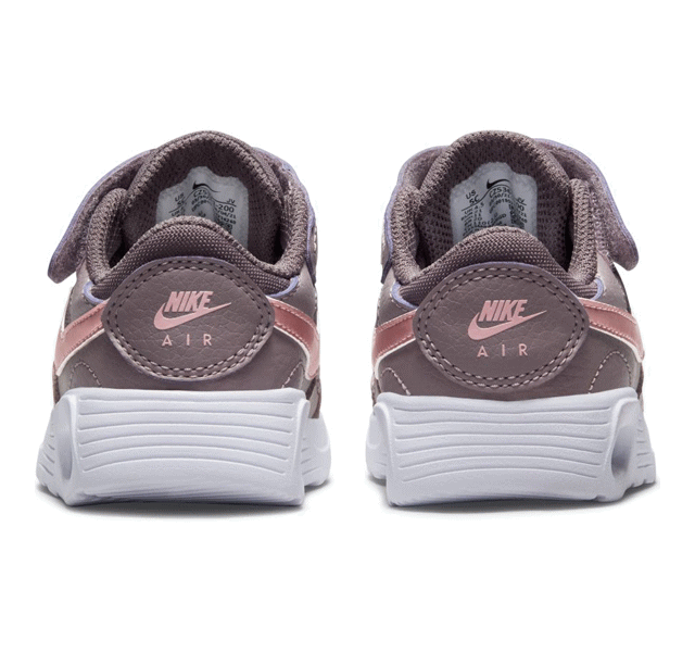 ナイキ エアマックス SC 軽量 ランニングシューズ ベビー キッズ CZ5361-200 NIKE AIR MAX SC TDV ローカット 運動靴 厚底 マラソン スニーカー かわいい かっこいい 速い ピンク パープル ホワイト 白 黒 女の子 男の子 運動会 普段履き 運動 通学 14cm 15cm 16cm