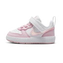 ナイキ ローカット キッズ ベビー スニーカー コート ボロー LOW リクラフト TD DV5458 105 ロー ダンス ストリート バスケット 子供靴 ホ...