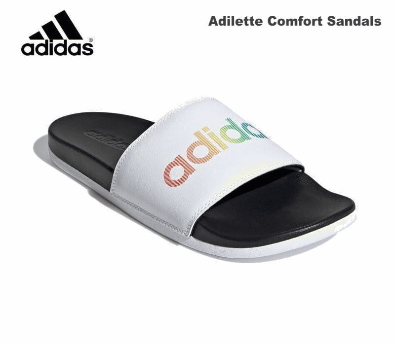 大きいサイズ アディダス アディレッタ コンフォート サンダル Adilette Comfort Sandals H02488 メンズ シャワーサンダル ホワイト ブラック パステル オシャレ かっこいい 白 赤 黒 キャンプ 海水浴 アウトドア 29.5cm 30.5cm 31.5cm 32.5cmのサムネイル