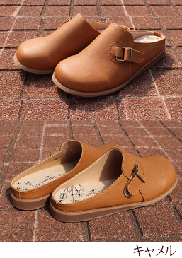 【送料無料】サボサンダル サンダル レディース おしゃれ かかと オフィス履き 散歩 女性靴 2WAY カジュアル クロッグ ギフト プレゼント 人気 フェイクレザー フェイクスウェード PENNY LANE 1196 ペニーレイン 幅広 マスタード ブルー ダークブラウン キャメル グレー