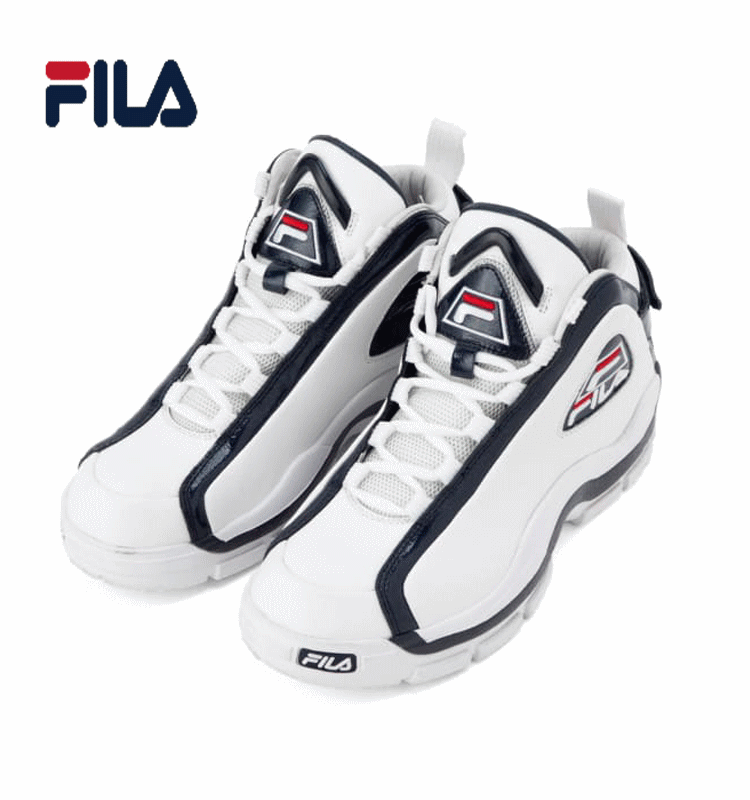 フィラ FILA ハイカットスニーカー レディース ブランド グラントヒル 2 ホワイト/F ネイビー/F レッドD 白 おしゃれ かわいい ディスラプター 2 テイピーテープ F0313 0125 ホワイト 女性 靴 ダンス ストリート 23.0cm 23.5cm 24cm 24.5cm 25cm