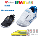 イフミー 新幹線 トレイン IFME 20-1300 ベビー キッズ スニーカー コラボ シューズ 子供靴 男の子 女の子 ローカット 通園 普段履き 誕生履き...