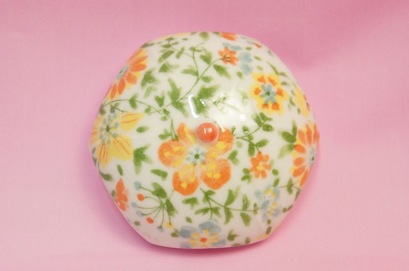 有田焼 排水口カバー・アンブレラ（フラワー）