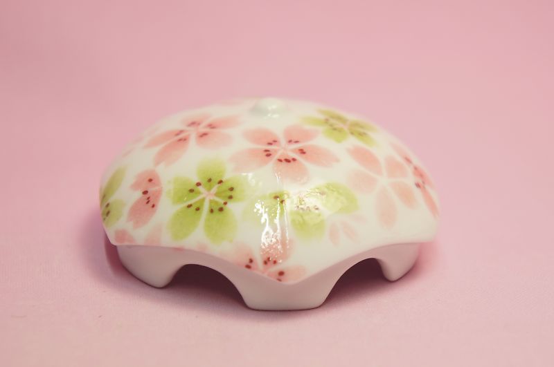 有田焼 排水口カバー・アンブレラ (万葉桜)の紹介画像2