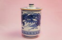 平八竜 蓋付き長湯呑(C)