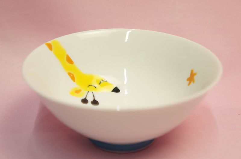 Rakuten - きりんくん　飯碗