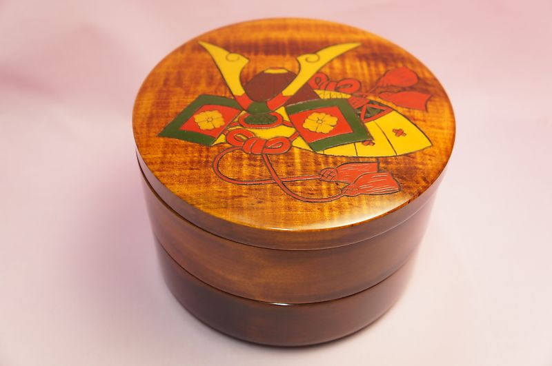 兜 スリ18cm 二段重