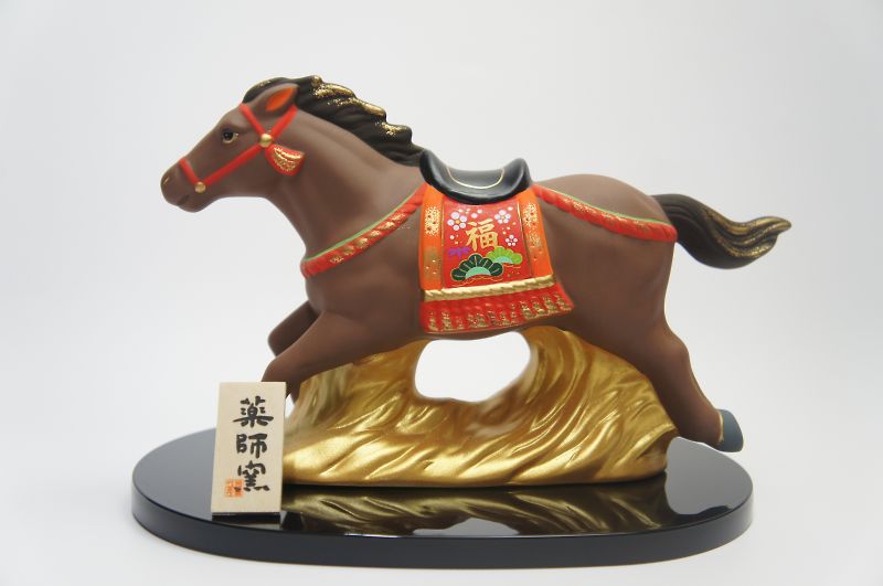樂天商城 - 干支　錦彩招福　午（駿馬）
