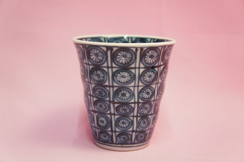 松割丸紋　湯呑み(小)