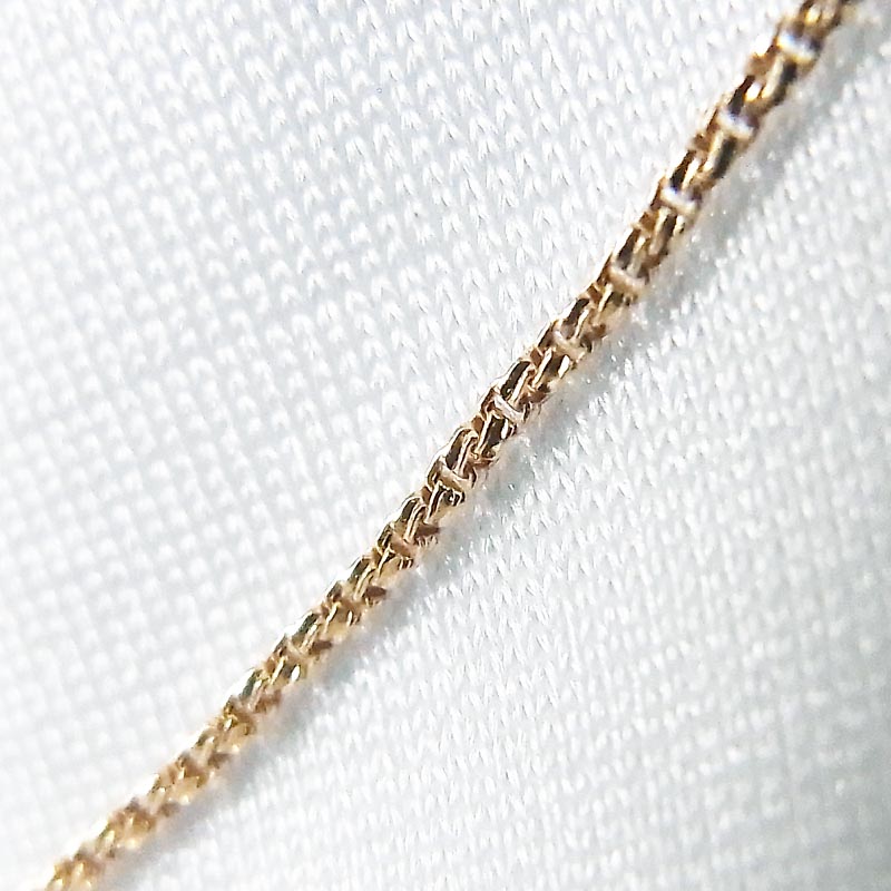 【50cm-2.2g】18金変わりデザイン50cmスライド式 チェーン