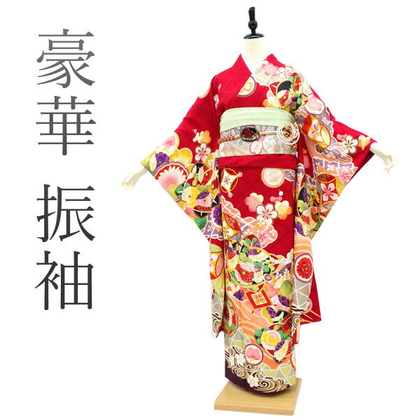 楽天市場】振袖 中古(カラーレッド)(着物|和服 楽天市場】振袖 中古(カラーレッド)(着物|和服