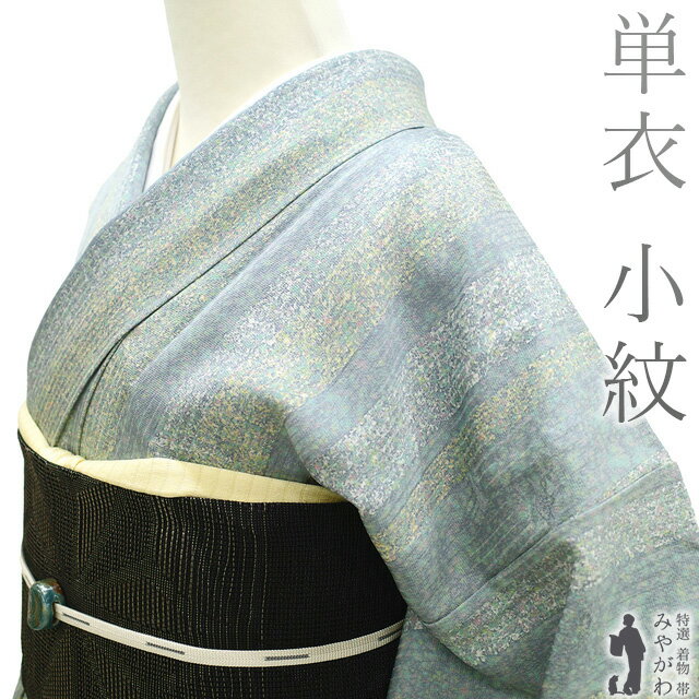 夏着物 付下げ 単衣 作家物 落款 グレー系 未使用 楽天市場】未使用品 単衣 着物の通販
