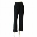 美品【中古】ビスケー BC 美脚パンツ 11号(Lサイズ相当) 黒 ブラック ストレッチ素材 履き心地抜群♪ 春秋冬向け レディース ボトムス