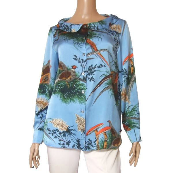 とろみブラウス