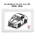 イラストA5 フレーム付き プレゼント 車 納車 祝い 男性 彼氏 メンズ 誕生日 クリスマス 外車 ロールスロイス ゴースト シリーズII 664S/664L...