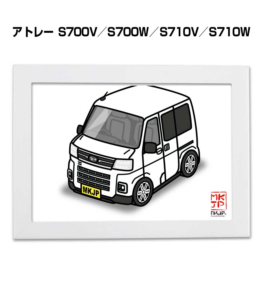 イラストA5 フレーム付き プレゼン�