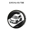 芳香剤 車 エアコン吹き出し口 かわいい カーディフューザー エアコン 車好き 車装飾 消臭 ニッサン エクストレイル T32 (フレーバー1個付き)