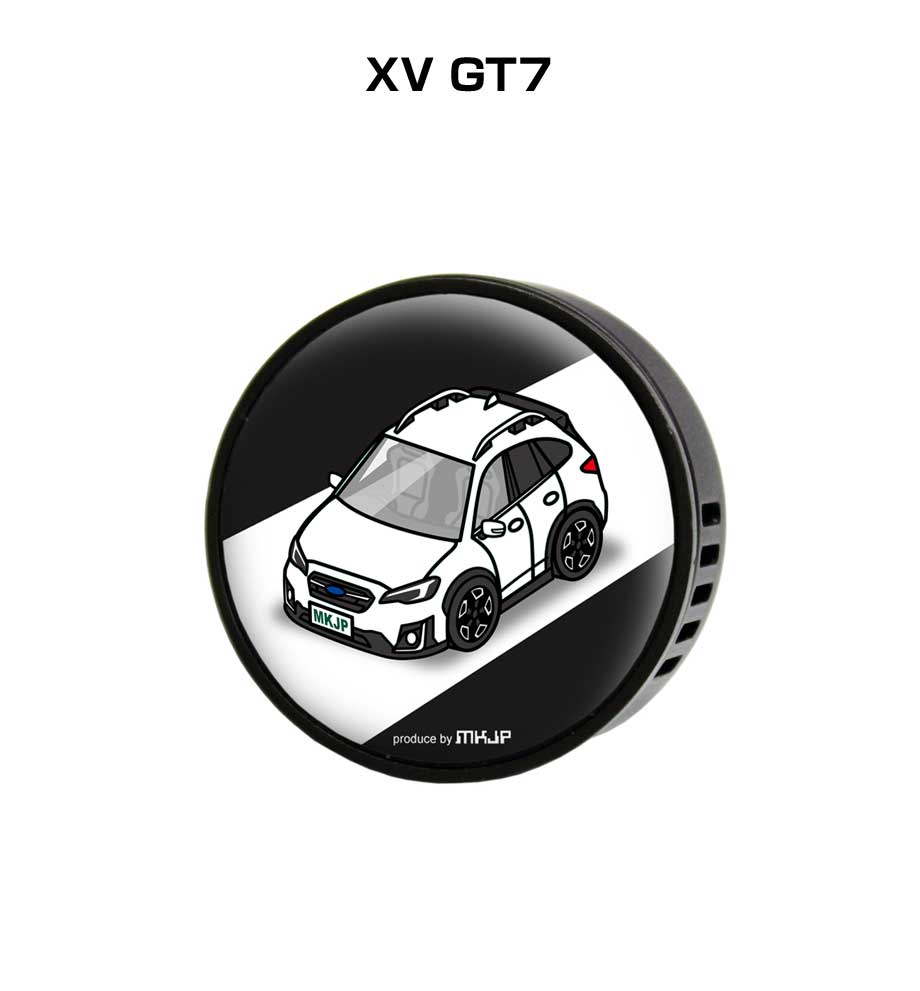 芳香剤 車 エアコン吹き出し口 かわいい カーディフューザー エアコン 車好き 車装飾 消臭 スバル XV GT7 （フレーバー1個付き）