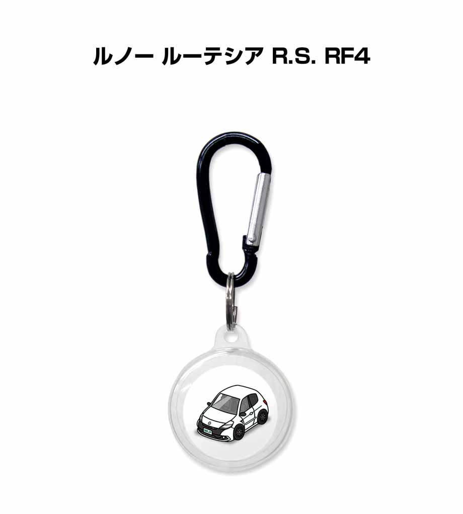Rakuten - AirTagケース 車 鍵 TPU 透明 クリア AirTag エアタグ エアタグカバー エアタグケース Apple iPhone 保護 紛失防止 GPS 保護ケース 外車 ルノー ルーテシア R.S. RF4 送料無料