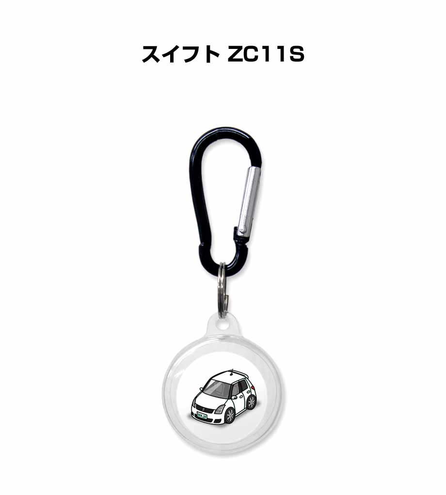 乐天商城 - AirTagケース 車 鍵 TPU 透明 クリア AirTag エアタグ エアタグカバー エアタグケース Apple iPhone 保護 紛失防止 GPS 保護ケース スズキ スイフト ZC11S 送料無料