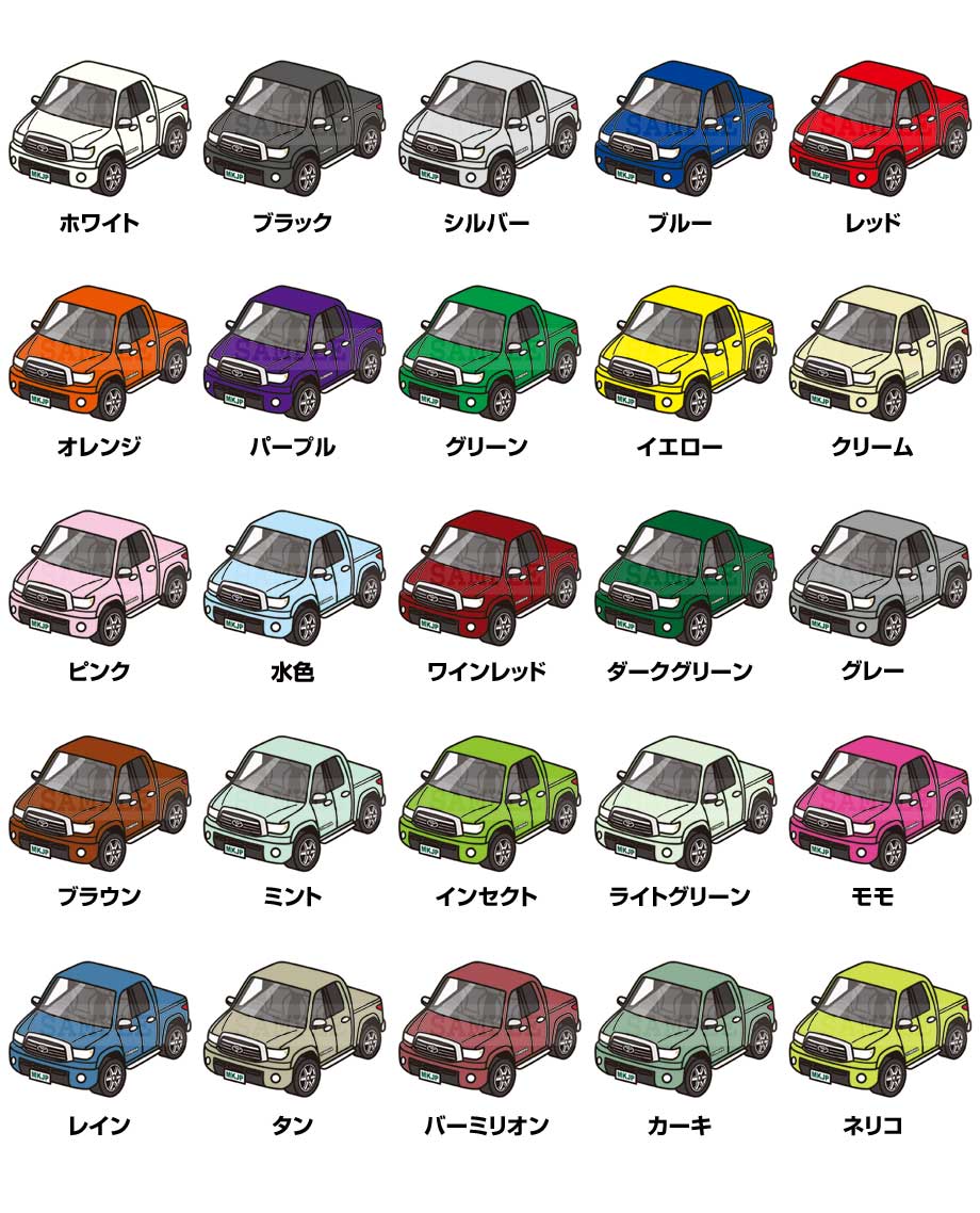 イラストA5 フレーム付き プレゼント 車 納車 祝い 男性 彼氏 メンズ 誕生日 クリスマス 外車 タンドラ クルーマックス 2代目 送料無料