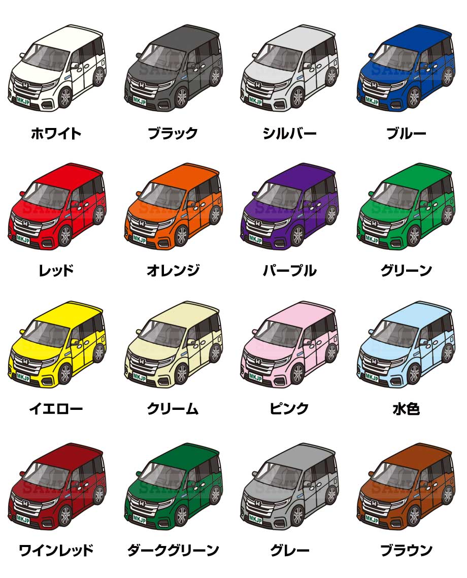 スマホショルダー バッグ スマホポーチ スマホ ショルダー ポーチ 車 車好き 祝い 納車 プレゼント ホンダ ステップワゴン ハイブリッド RP5