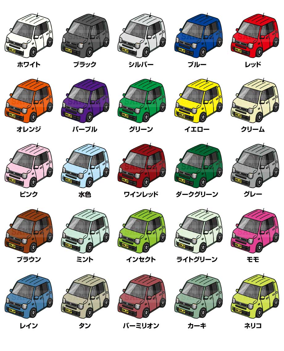 イラストA5 フレーム付き プレゼント 車 納車 祝い 男性 彼氏 メンズ 誕生日 クリスマス ホンダ N-WGN JH3 送料無料