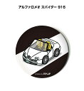 缶バッジ キーホルダー 丸型 31mm 54mm 車 車好き 祝い 納車 オリジナル プレゼント ギフト 記念品 メンズ 誕生日 彼氏 おしゃれ 外車 アルファ...