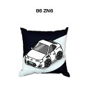 クッション 車好き プレゼント 車 メンズ 誕生日 彼氏 イベント クリスマス 男性 腰痛 かっこいい トヨタ 86 ZN6 送料無料