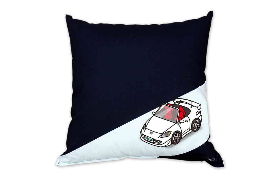 クッション 車好き プレゼント 車 メンズ 誕生日 彼氏 イベント クリスマス 男性 腰痛 かっこいい ホンダ S2000 タイプS AP2 送料無料 [2]