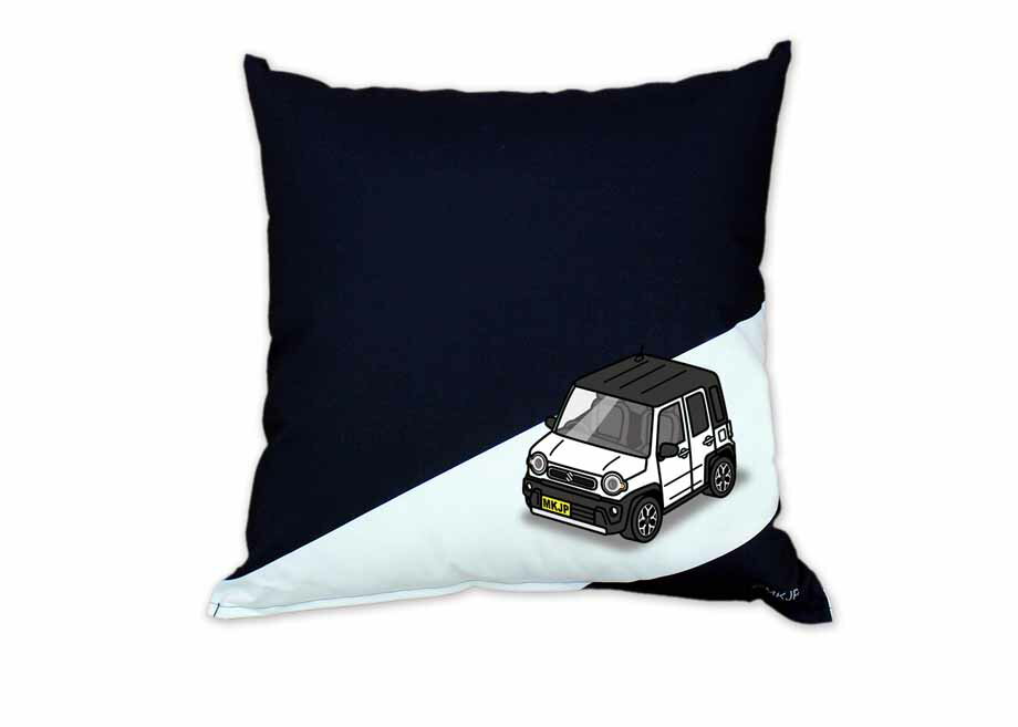 クッション 車好き プレゼント 車 メンズ 誕生日 彼氏 イベント クリスマス 男性 腰痛 かっこいい スズキ ハスラー MR52S/MR92S型 送料無料