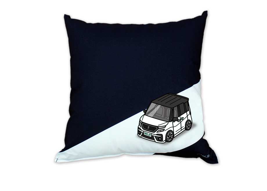 クッション 車好き プレゼント 車 メンズ 誕生日 彼氏 イベント クリスマス 男性 腰痛 かっこいい スズキ ソリオ バンディット MA37S 送料無料 [2]