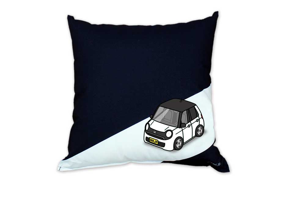 クッション 車好き プレゼント 車 メンズ 誕生日 彼氏 イベント クリスマス 男性 腰痛 かっこいい ホンダ N-ONE JG1/2 ツートンブラック 送料無料 [2]