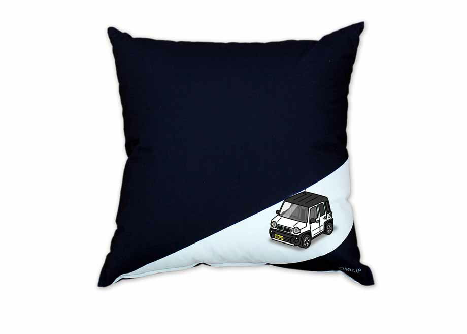 クッション 車好き プレゼント 車 メンズ 誕生日 彼氏 イベント クリスマス 男性 腰痛 かっこいい スズキ ハスラー MR52S/MR92S型 送料無料 [2]