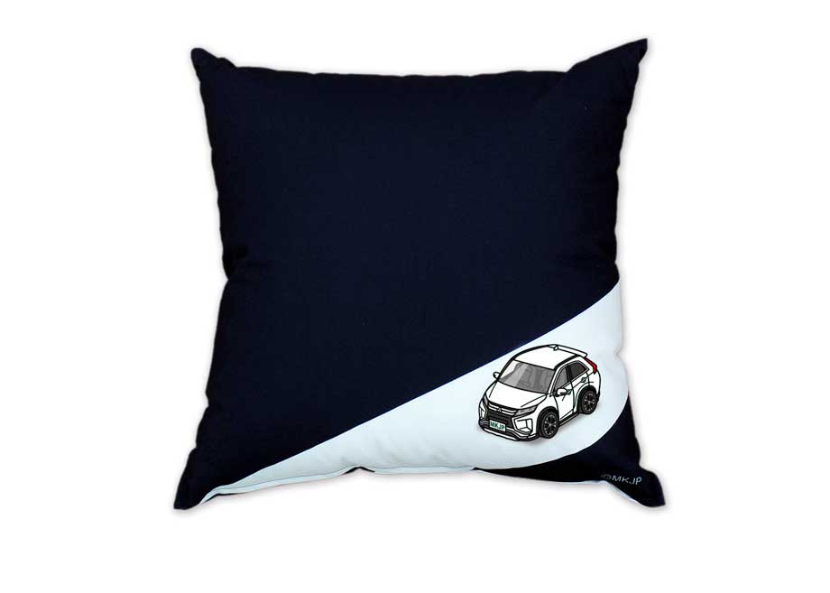 クッション 車好き プレゼント 車 メンズ 誕生日 彼氏 イベント クリスマス 男性 腰痛 かっこいい ミツビシ エクリプス クロス AGK1W/GK9W/GL3W型 前期 送料無料 [3]
